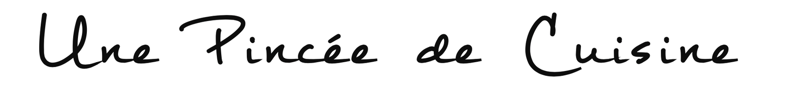 Une pincée de cuisine